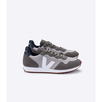 Veja SDU B-MESH SILVER Women's Shoes White | NZ 548AHK